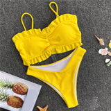 Maillot de bain - "Astra" jaune